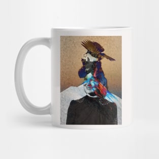 Birdhouse - Surreal/Collage Art Mug